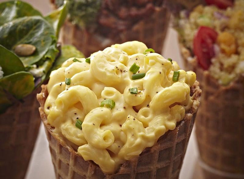 Mac N Cheese Cone