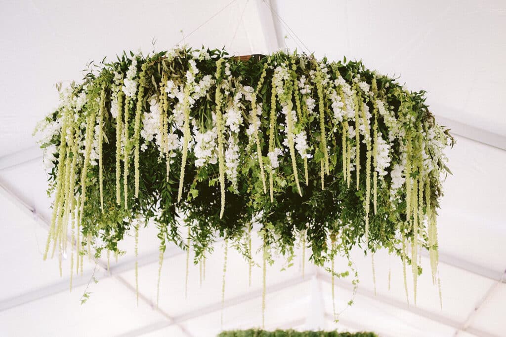 A Chandelier Of Flowers