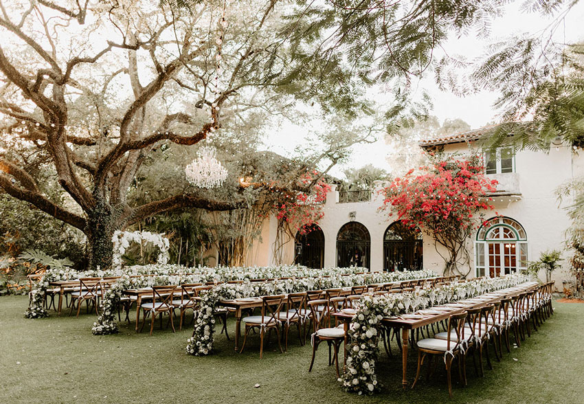 image of chairs at a wedding